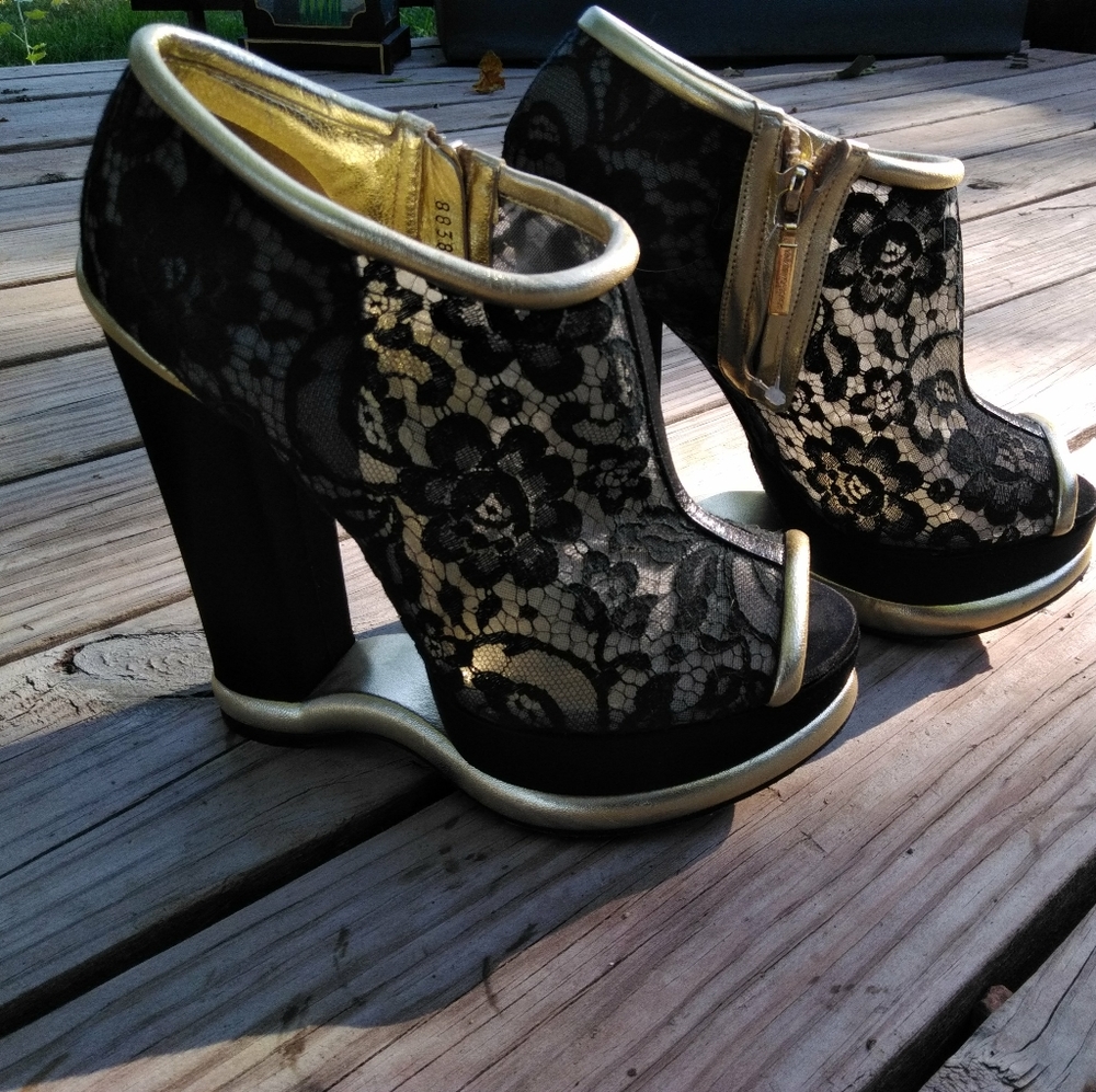 Dolce & Gabbana runway heels
